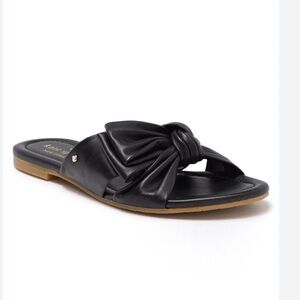 Kate Spade Marcella black slide sandal